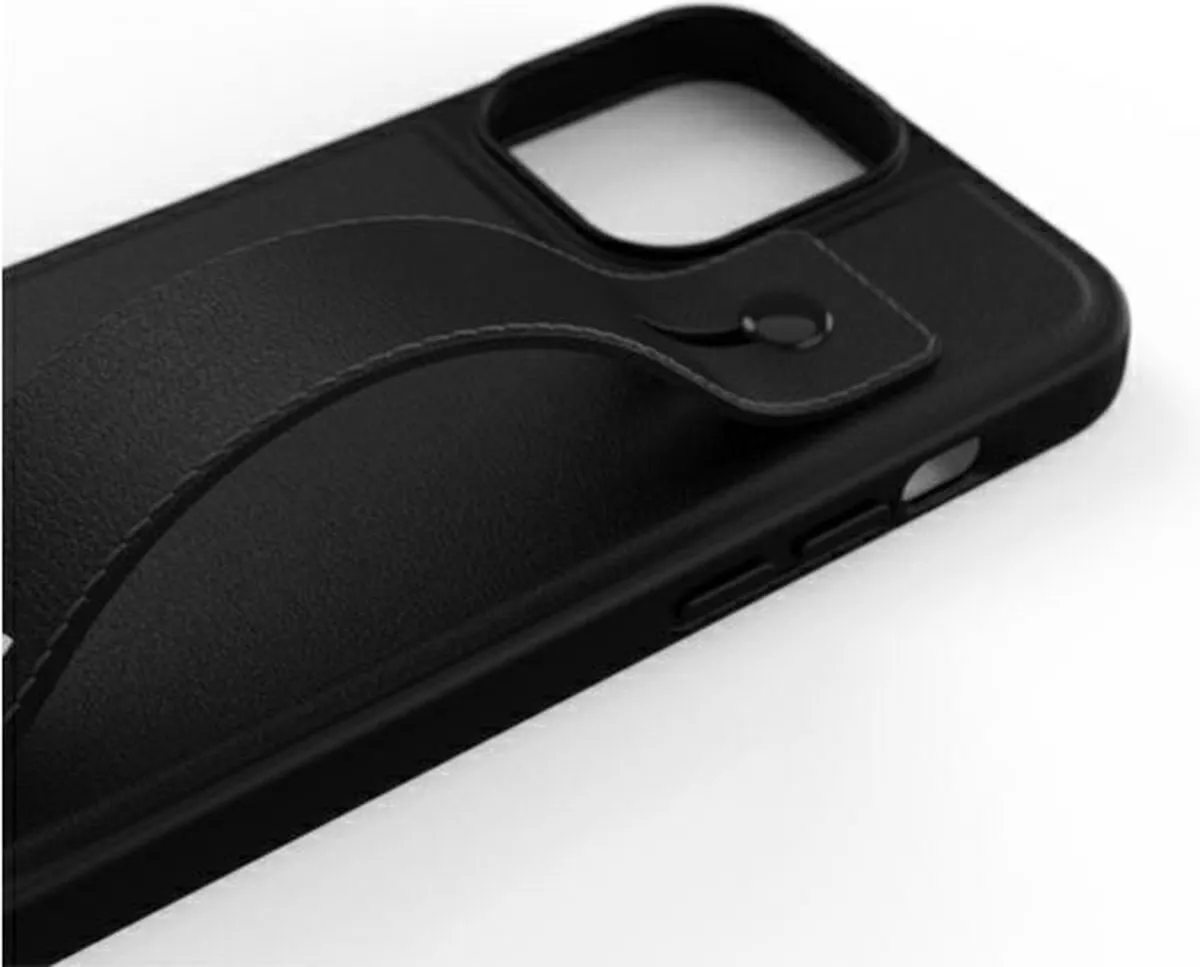 adidas Hand Strap Back Cover iPhone 13 Pro Max - Zwart