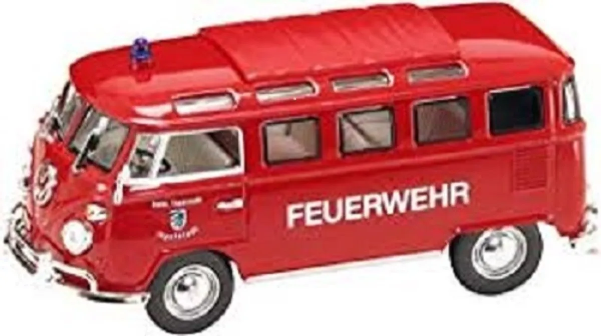 Volkswagen Microbus 1962 Road Signature - 1:43 - Rood