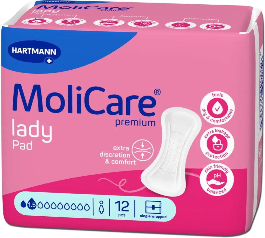 Hartmann MoliCare Premium Lady Pads 1.5 Drops