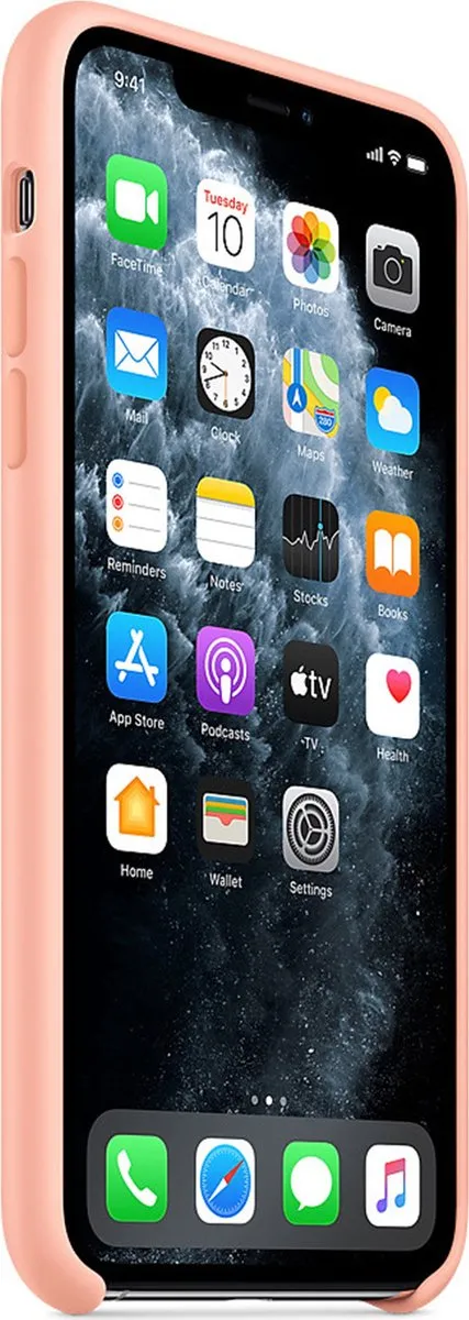 Apple Siliconen Hoesje iPhone 11 Pro Max MY1H2ZM/A - Lichtoranje
