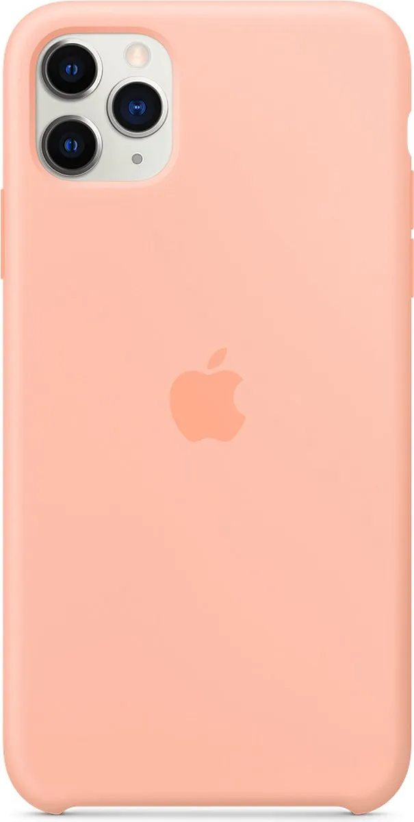 Apple Siliconen Hoesje iPhone 11 Pro Max MY1H2ZM/A - Lichtoranje - afbeelding 6 van 6