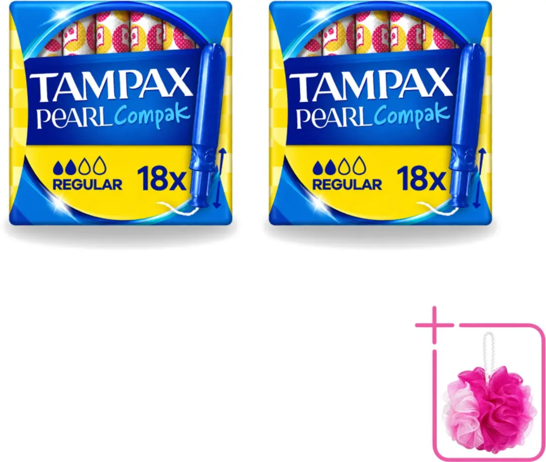 2 x Tampax Pearl Compak