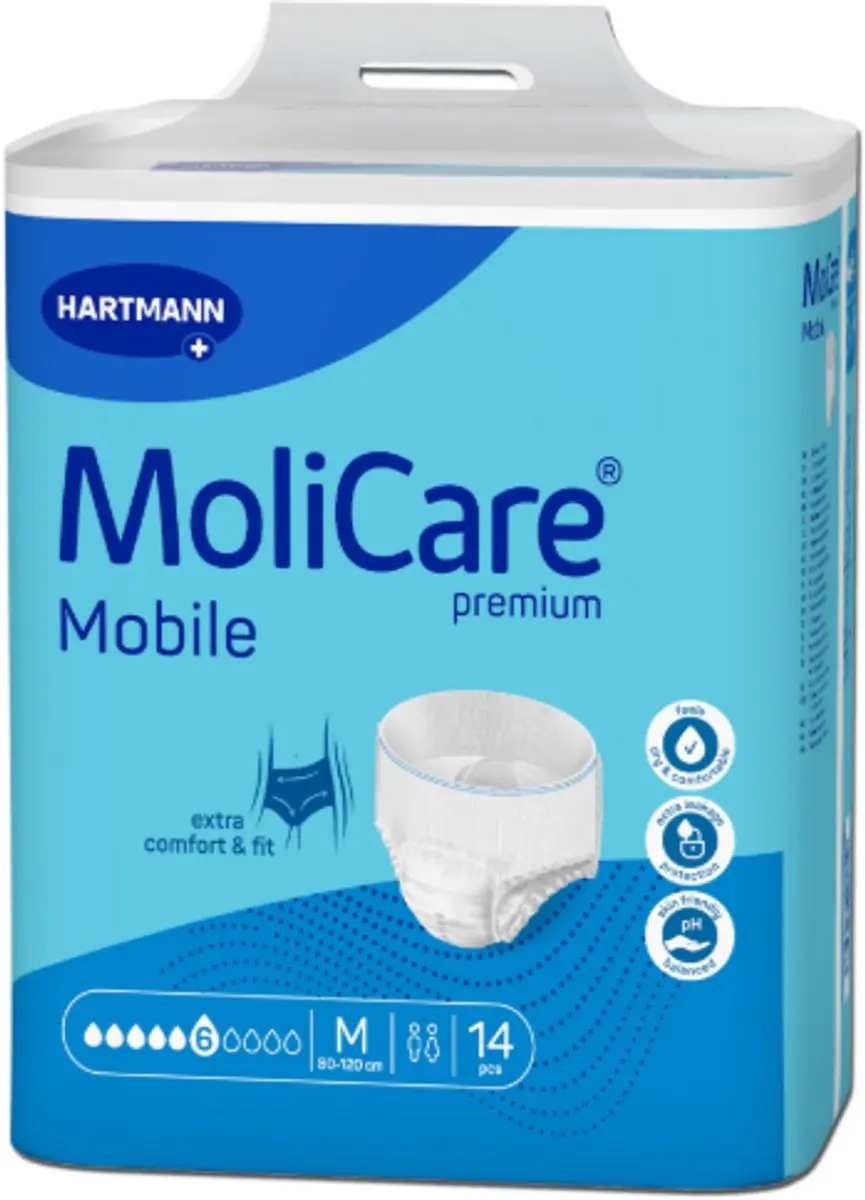 Hartmann MoliCare Premium Mobiel 6dr Medium - 3x14 Stuks - afbeelding 3 van 3