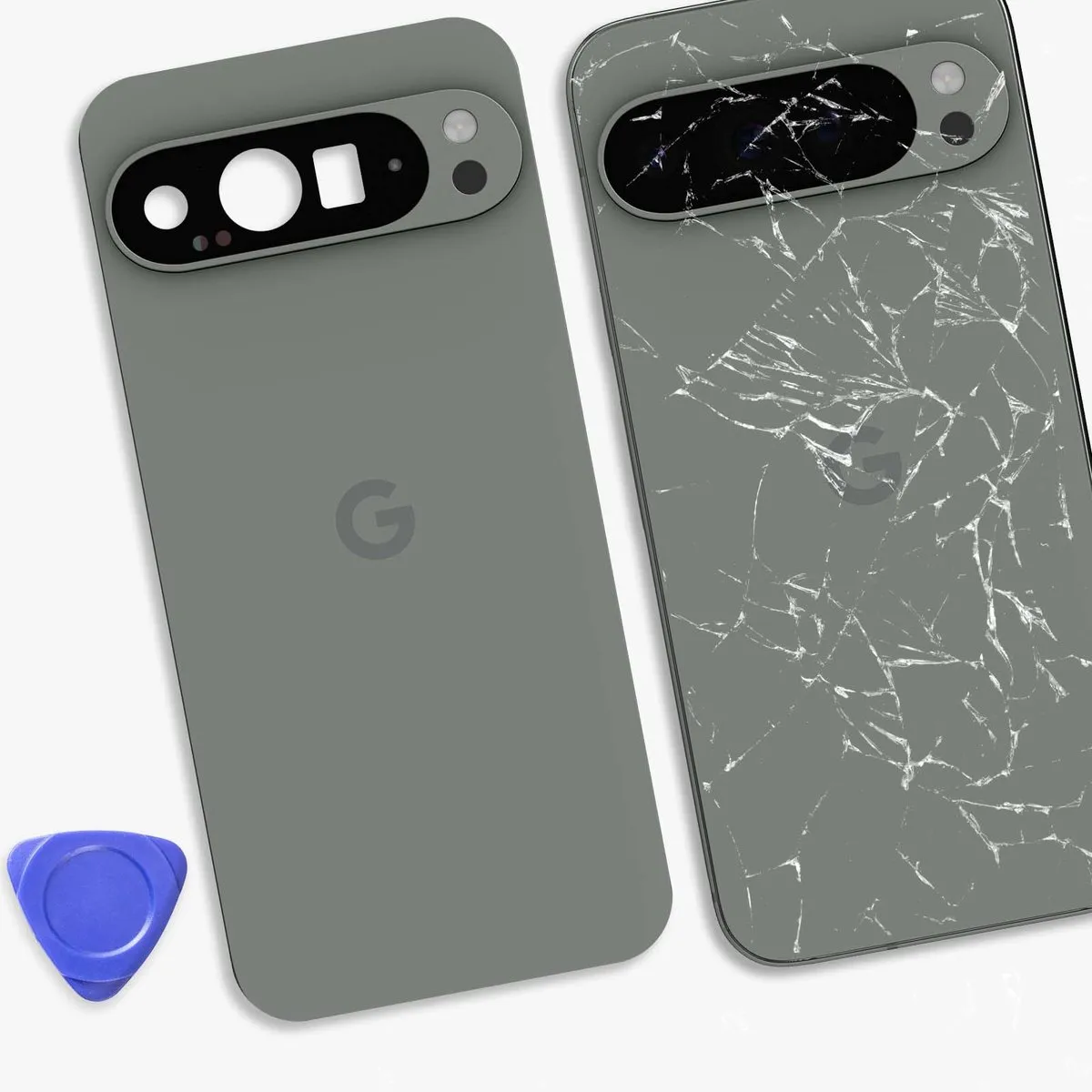 Google Pixel 9 Pro XL Achterruit - Groen G949-01014-00