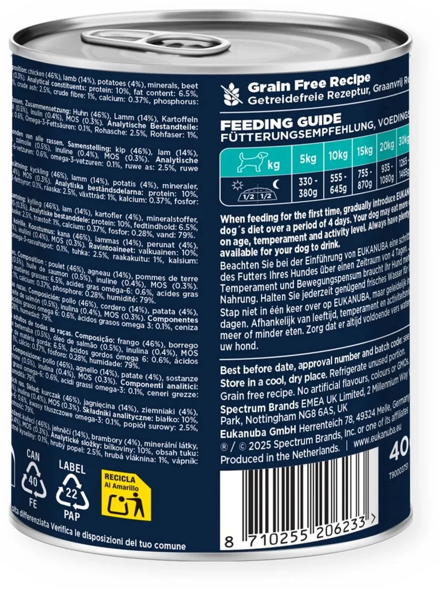 Eukanuba Life Care Nat Hondenvoer Lam & Aardappel 400g