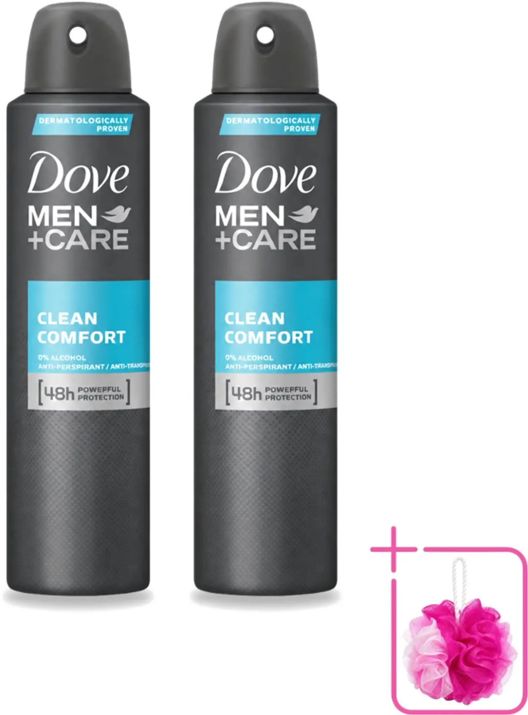 2 x Dove Men+Care
