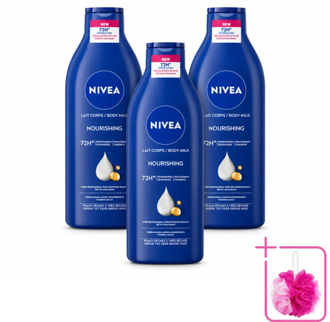 3 x Nivea