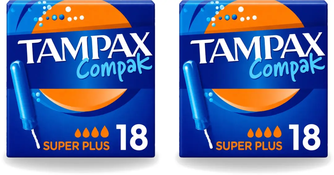 2 x Tampax Compak