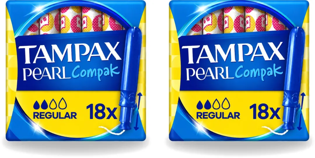2 x Tampax Pearl Compak