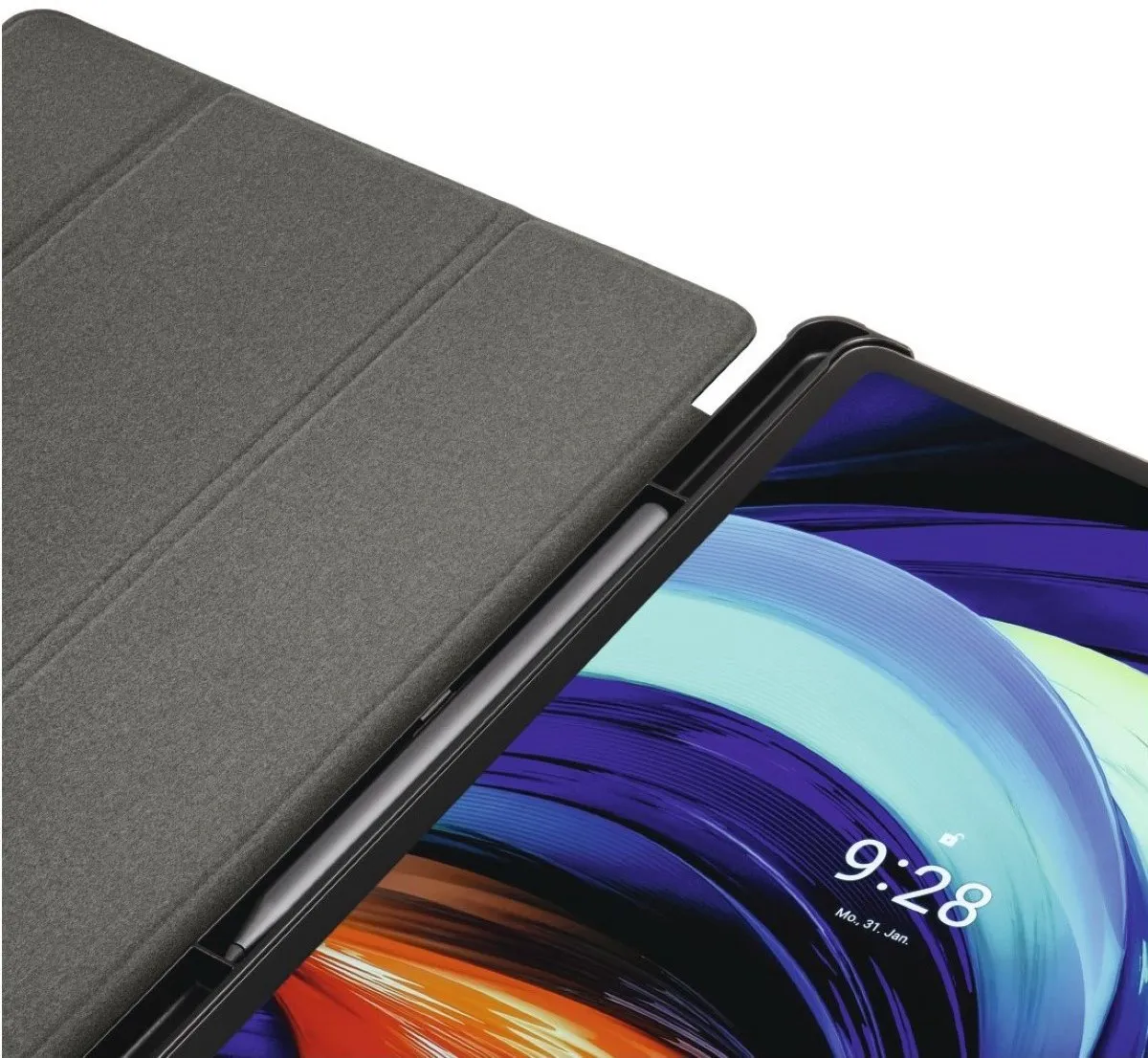 Hama Fold Folioblad 12.6" - Lenovo Tab P12 Pro - Zwart