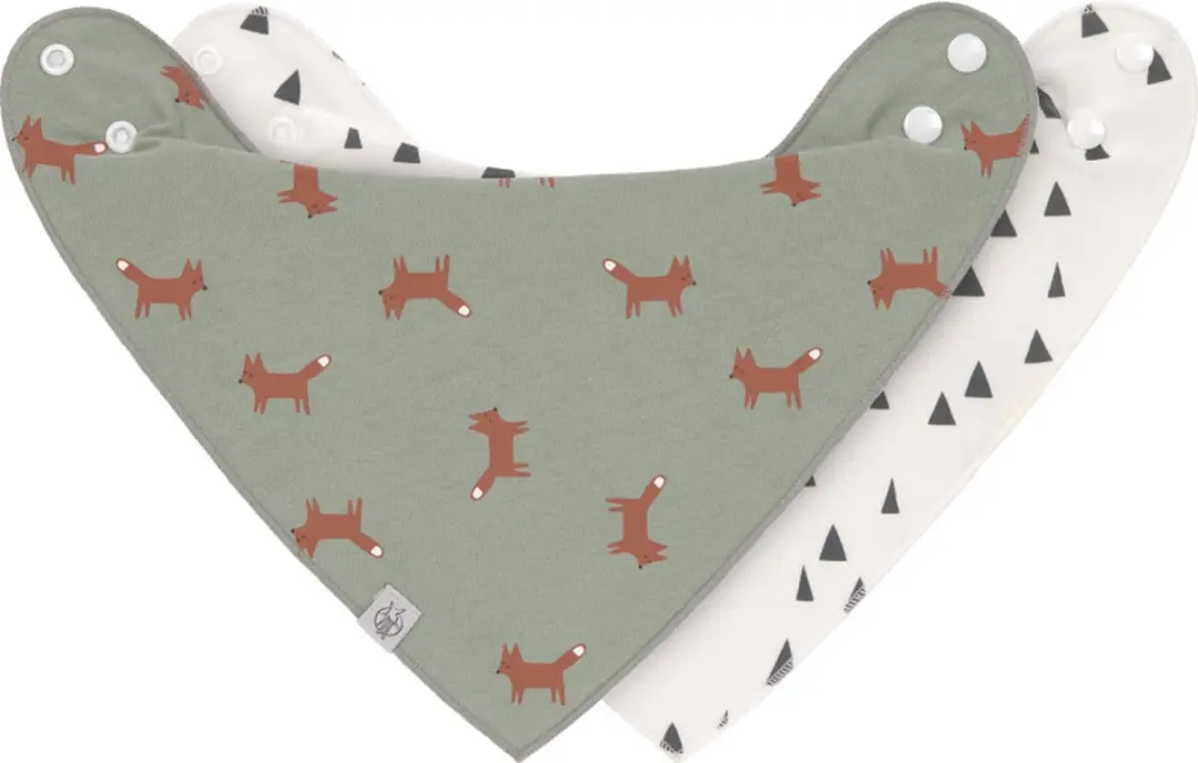 Lassig Little Forest Fox 2 Stuks Bandana Slab 1311014588