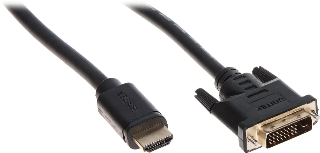 Unitek HDMI-DVI 2m Videokabel - Zwart - afbeelding 2 van 2