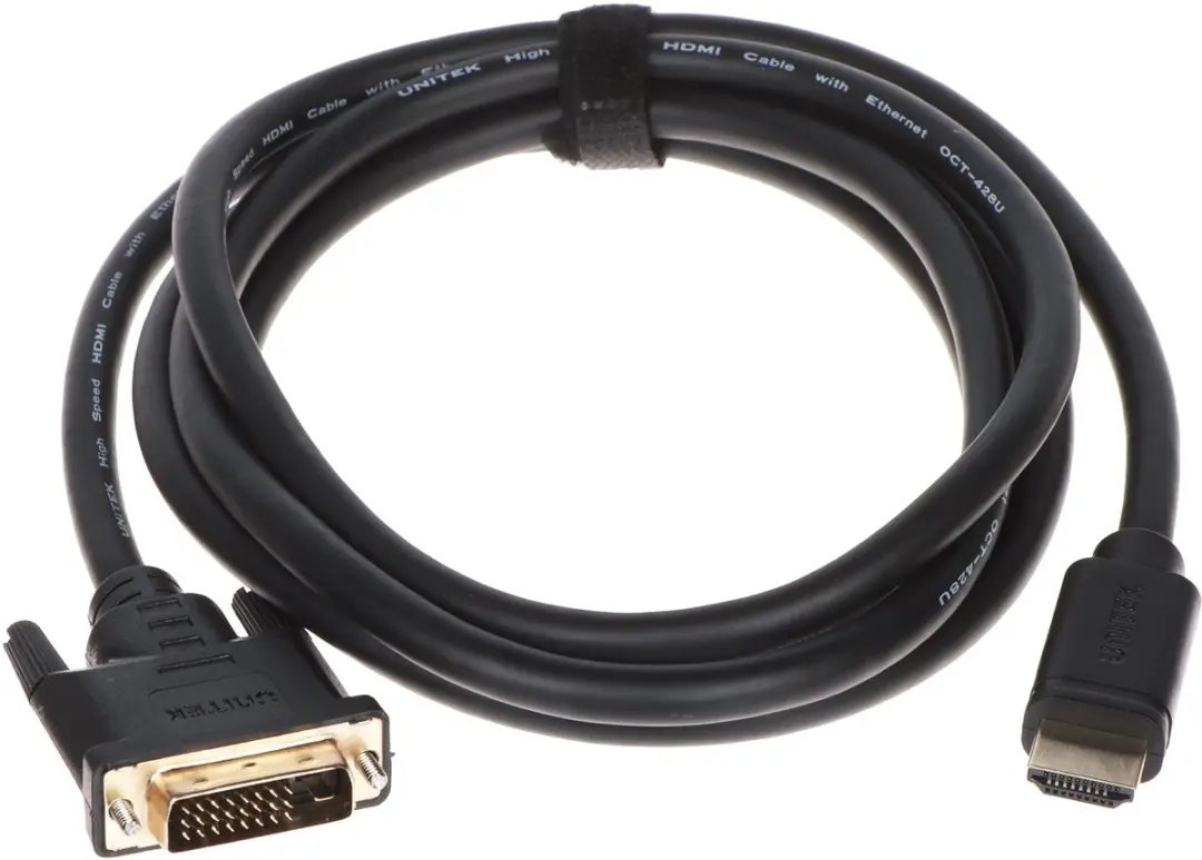 Unitek HDMI-DVI 2m Videokabel