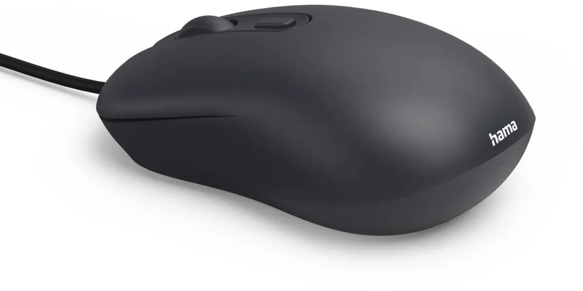 Hama CM-200 Optische Muis - 4 Knoppen - Zwart