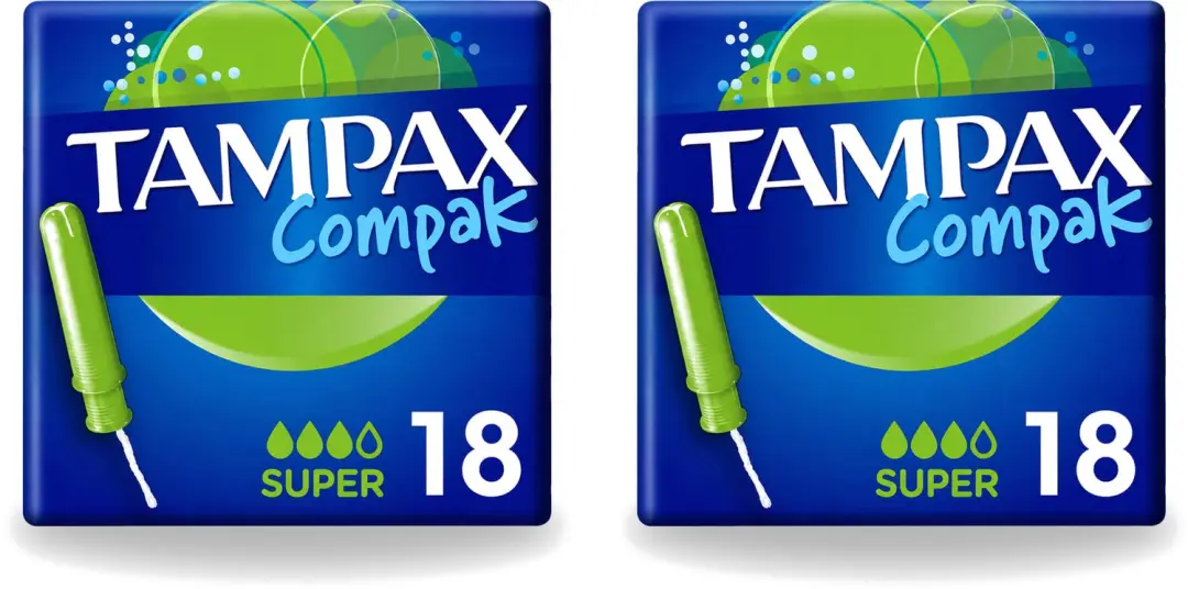 2 x Tampax Compak