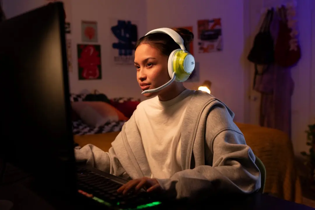 JBL Quantum 520 Draadloze Gaming Headset - Zwart - afbeelding 5 van 6