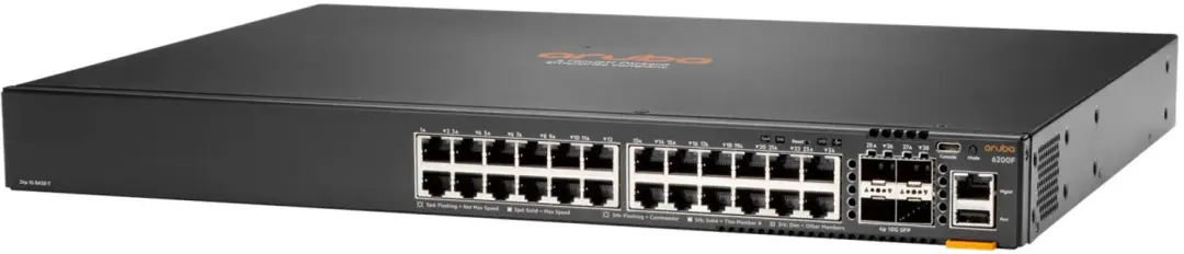 HPE Aruba CX 6200F JL724B Netwerkschakelaar - 24 Poorten Zwart - afbeelding 5 van 6