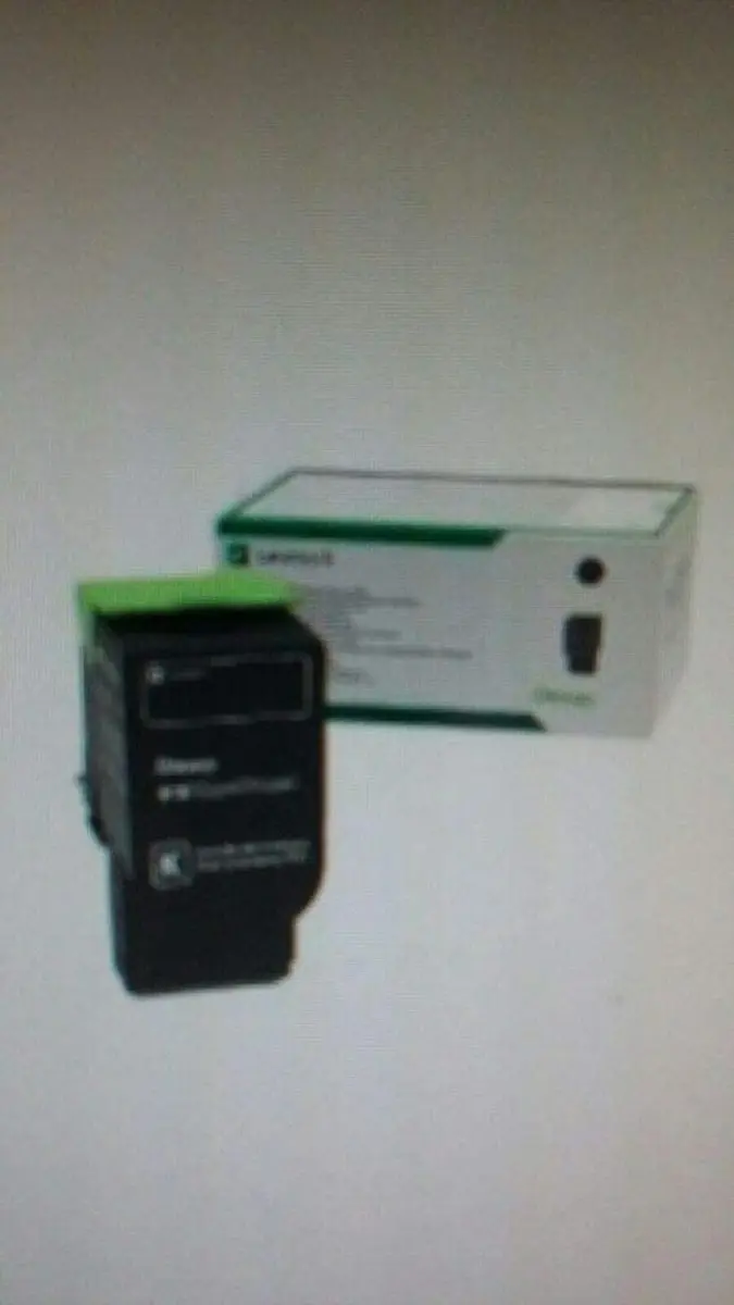 Lexmark 78C2XKE Tonercartridge - 8500 Pagina's - Zwart - afbeelding 2 van 3