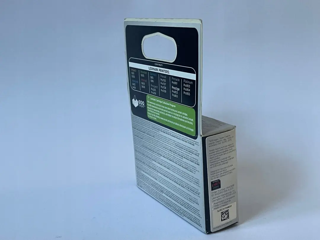 Lexmark 100XL Inktcartridge Cyaan - afbeelding 3 van 6