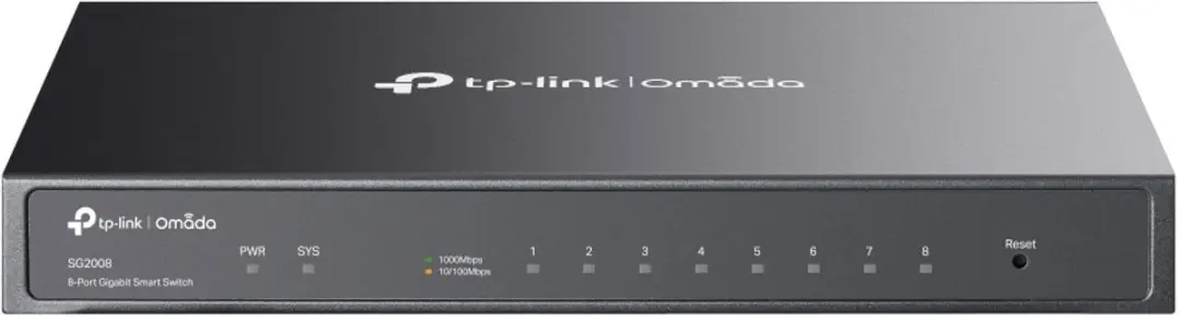 TP-Link Omada SG2008 8-Poorts Managed Switch