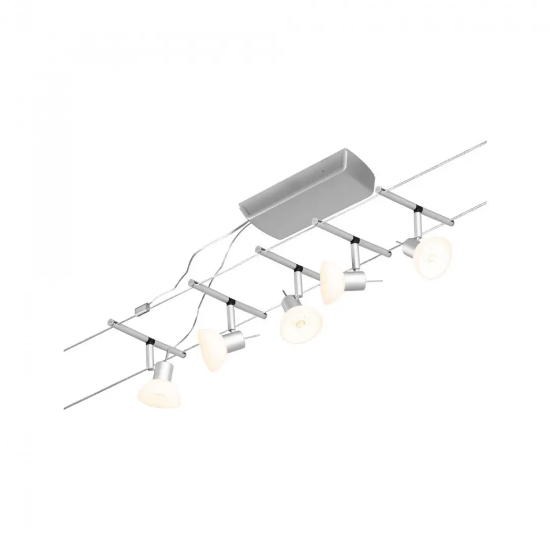Paulmann Wire Sheela Kabelsysteem 5m - Chroom (mat) - afbeelding 3 van 6