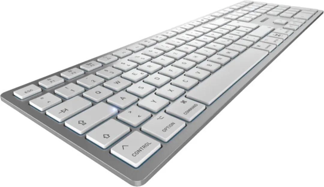 Cherry KW 9100 Slim Toetsenbord - Mac - Zilver - afbeelding 3 van 6