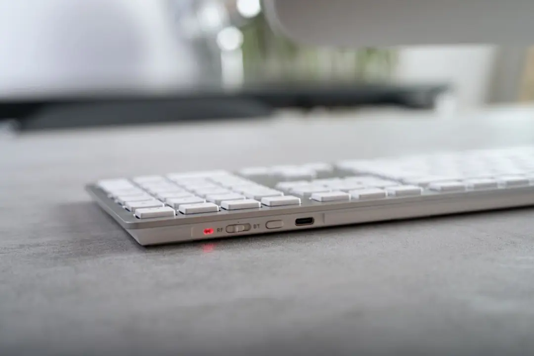 Cherry KW 9100 Slim Toetsenbord - Mac - Zilver - afbeelding 6 van 6