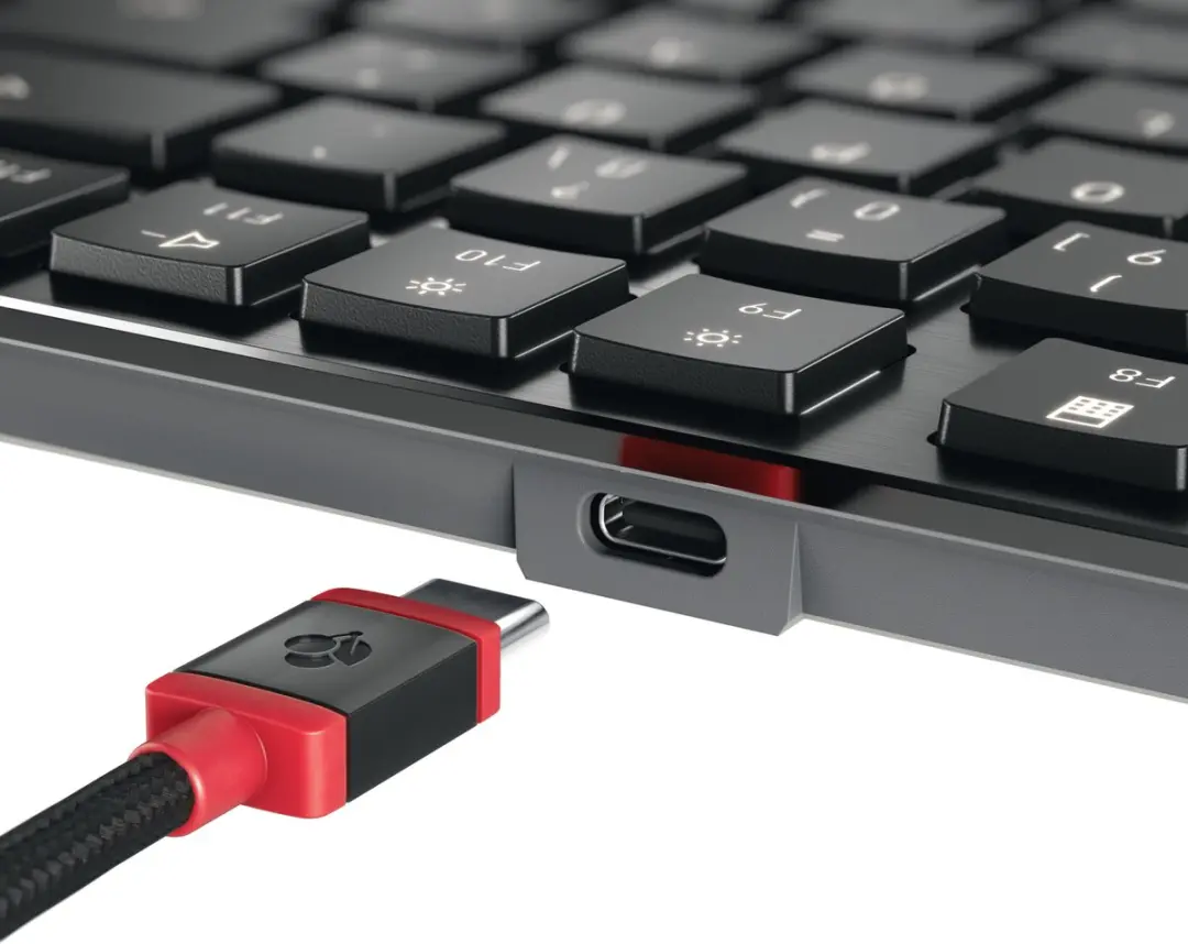 Cherry KW X ULP 2.0 Mini Toetsenbord - Zwart - afbeelding 3 van 6
