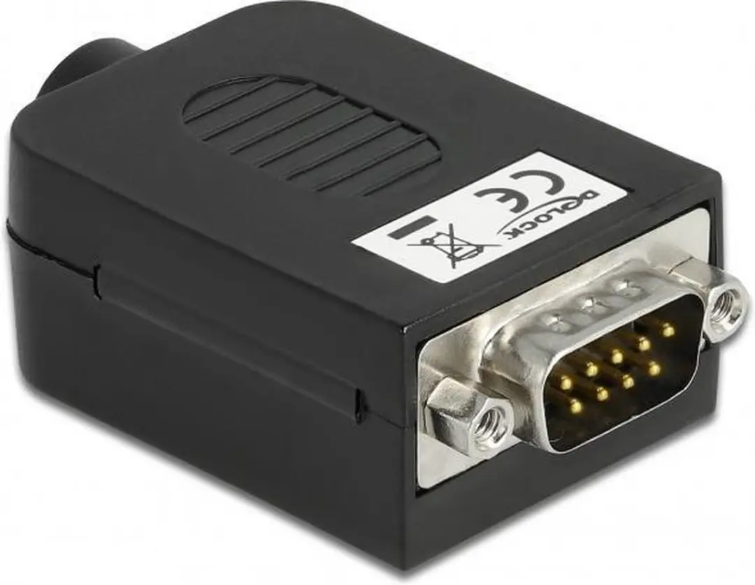 Delock Adapter 66264 DB9 RS-232 - 10-pins Terminal Block - afbeelding 3 van 6