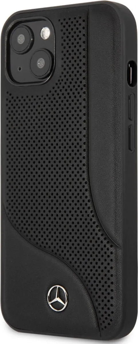 Mercedes-Benz iPhone 13 Mini Hoesje - Effen Zwart