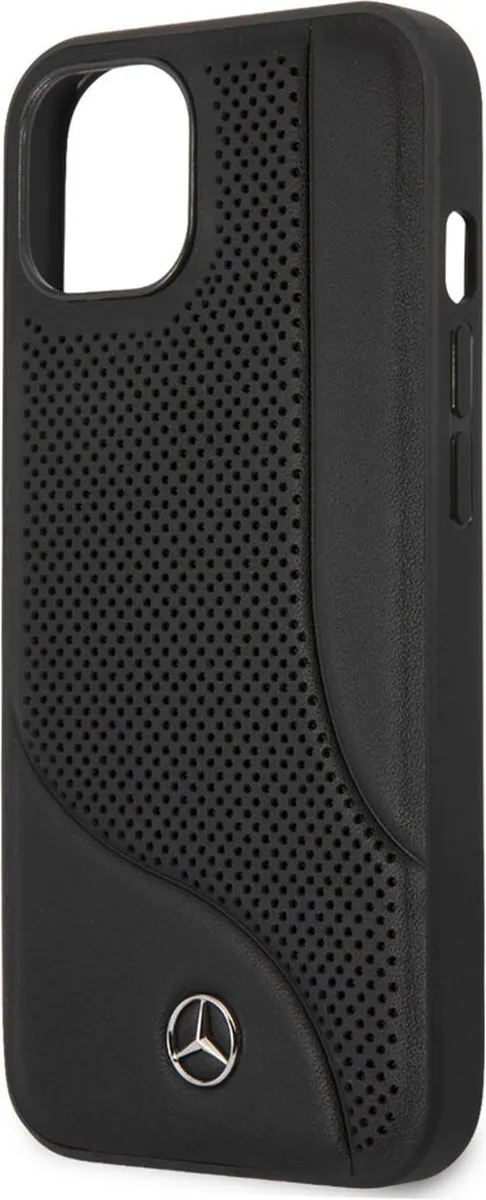 Mercedes-Benz iPhone 13 Mini Hoesje - Effen Zwart