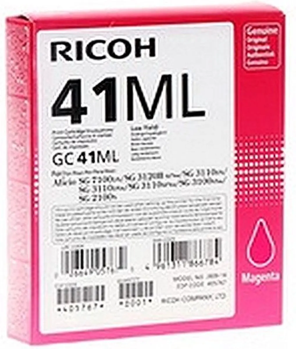 Ricoh GC-41ML Tonercartridge Magenta - afbeelding 5 van 6