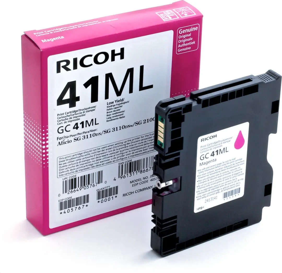 Ricoh GC-41ML Tonercartridge Magenta