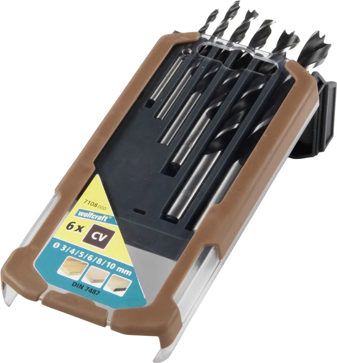 Wolfcraft Houtborenset 7108000