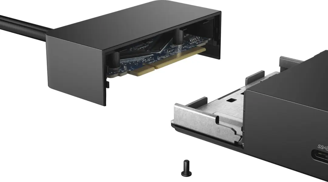 Dell WD19DC USB-C Docking Station - 11 Poorten - Zwart - afbeelding 3 van 6
