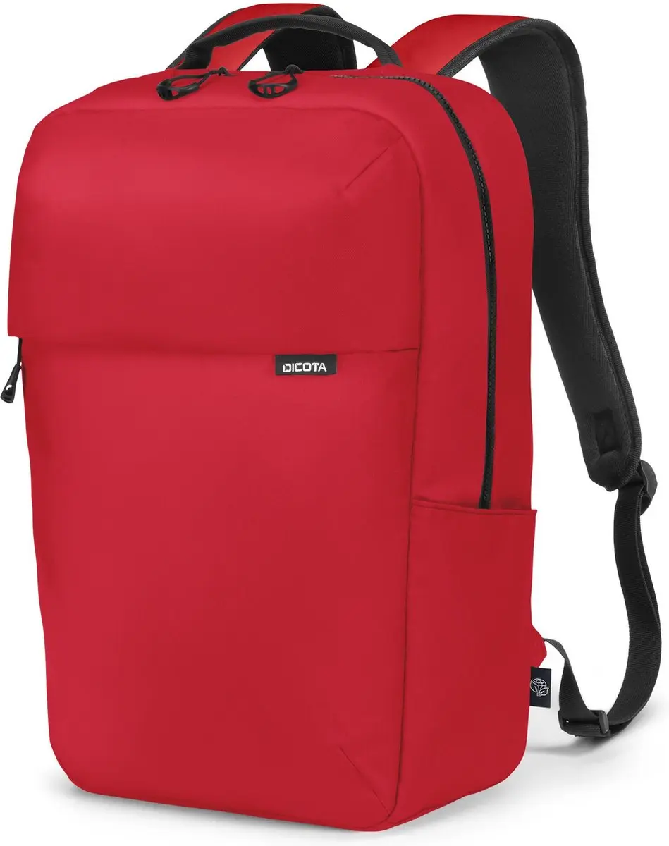 Dicota Commuter Rugzak 16L - 16" - Rood - afbeelding 5 van 6
