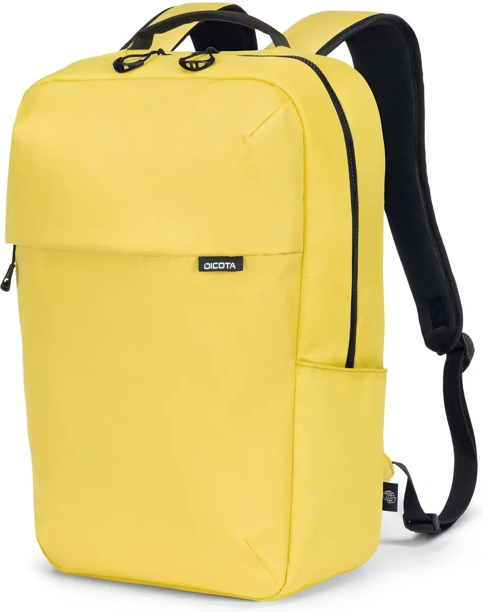 Dicota Commuter Rugzak 16L - 16 inch - Limoen - afbeelding 5 van 6