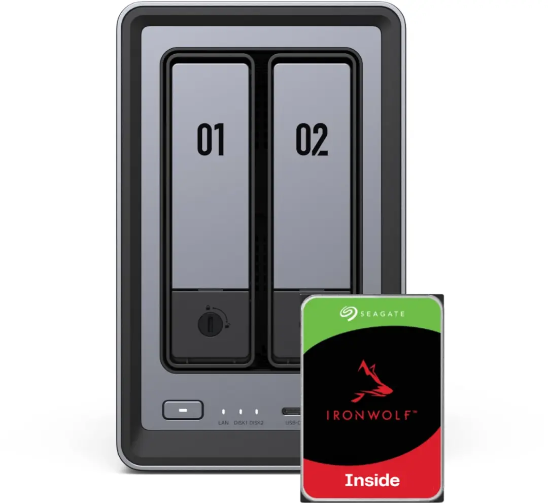 UGREEN NASync DXP2800 NAS-server 8TB