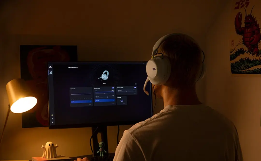 JBL Quantum 120 Gaming Headset - Zwart - afbeelding 6 van 6