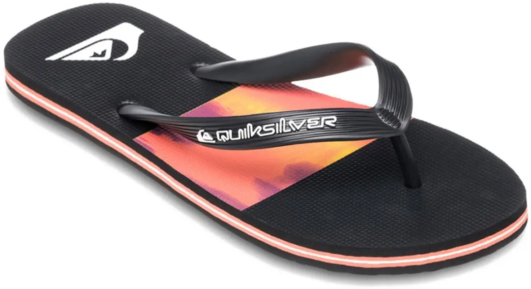 Quiksilver Molokai Stripe 25 Slippers Zwart EU 44 Man