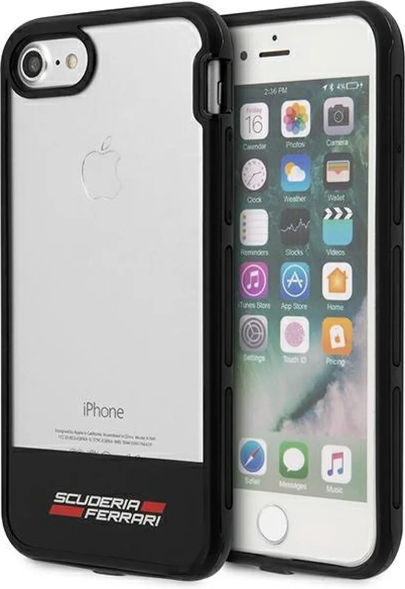Ferrari Hardcase FEHCP7BISBK iPhone Hoesje