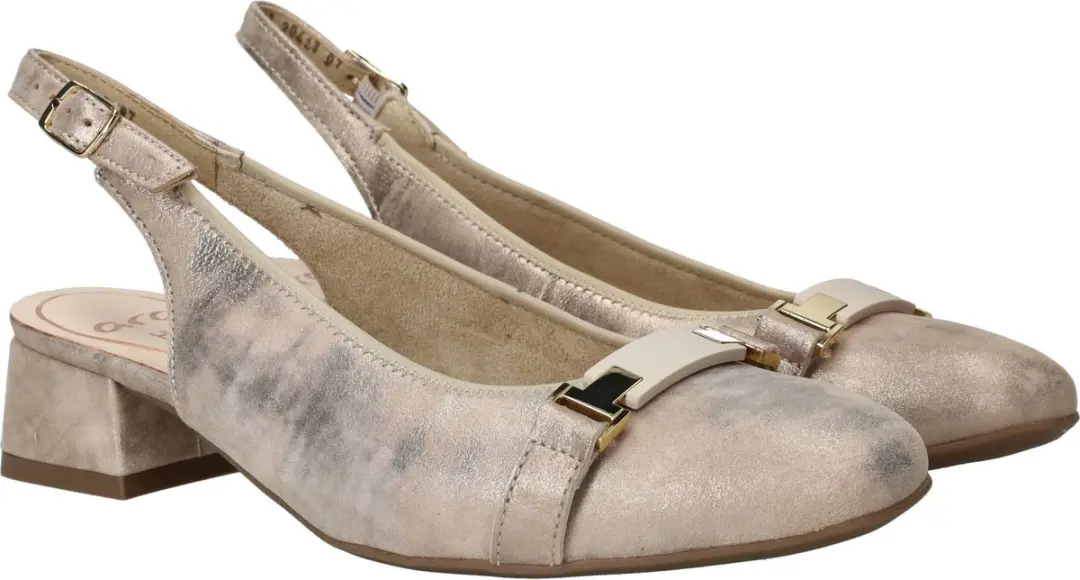 Ara Graz 2.0 Slingbacks 40 - Goud - afbeelding 5 van 5