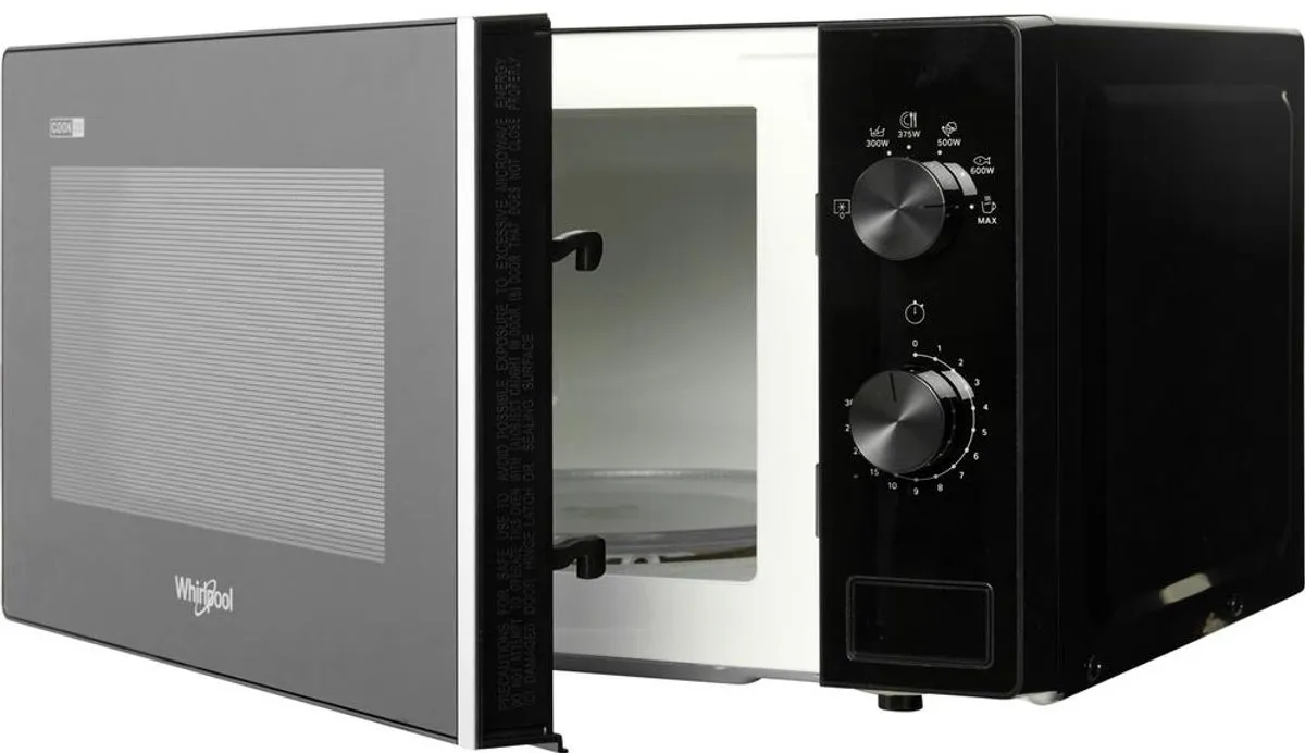 Whirlpool MWP101B Magnetron 700W - Zwart - afbeelding 6 van 6