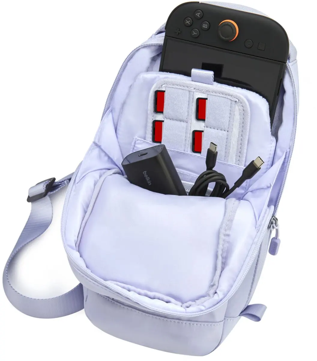Belkin Switch 2 Gaming Travel Pouch - Paars - afbeelding 3 van 6
