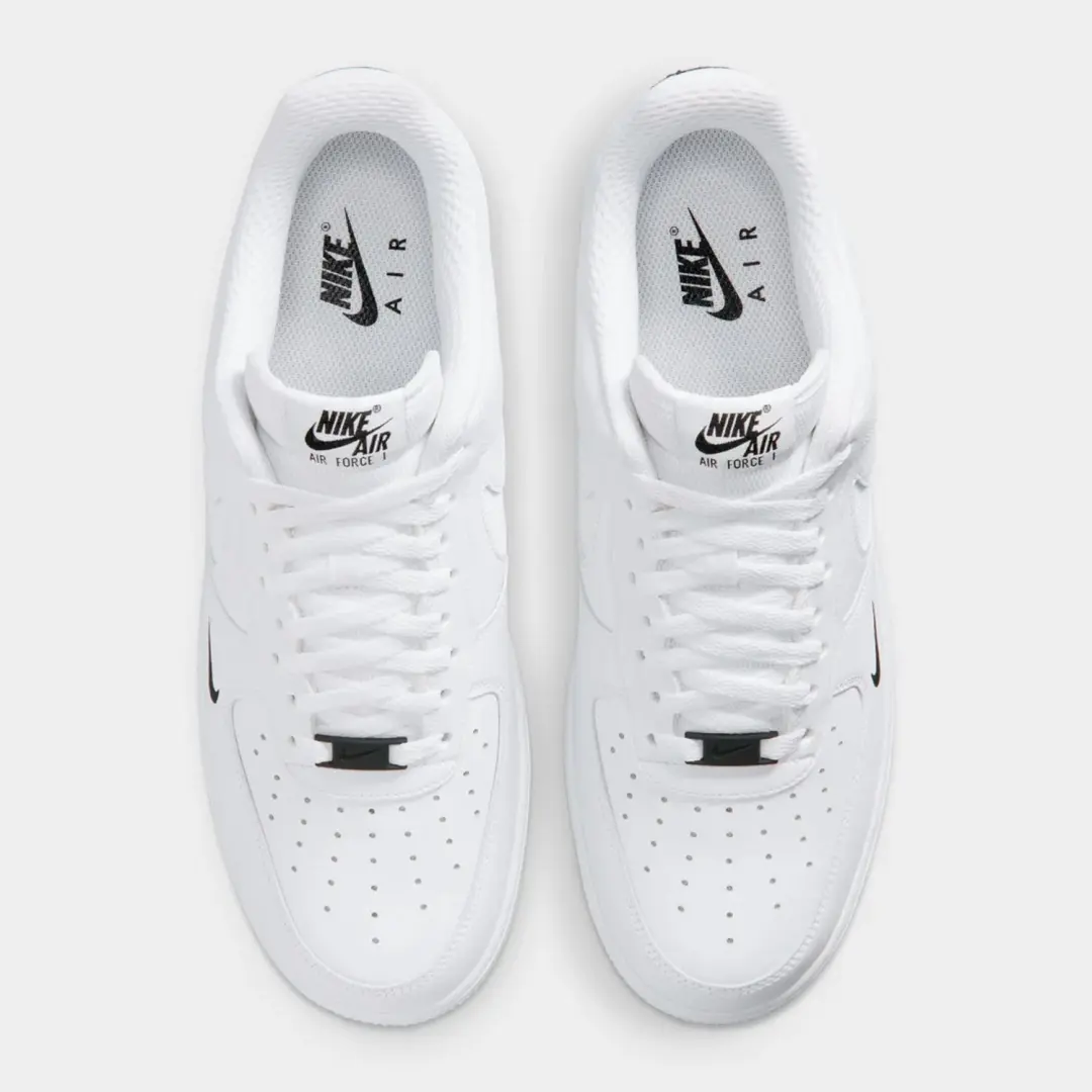 Nike Air Force 1 '07 LV8 Sneakers - Wit/Zwart - afbeelding 4 van 6