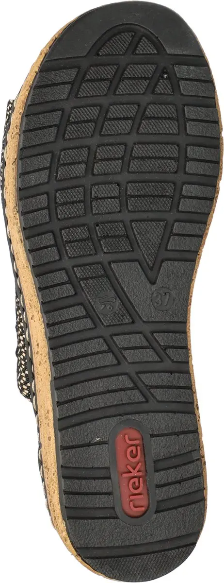Rieker 62768 Slippers - Zwart - afbeelding 6 van 6