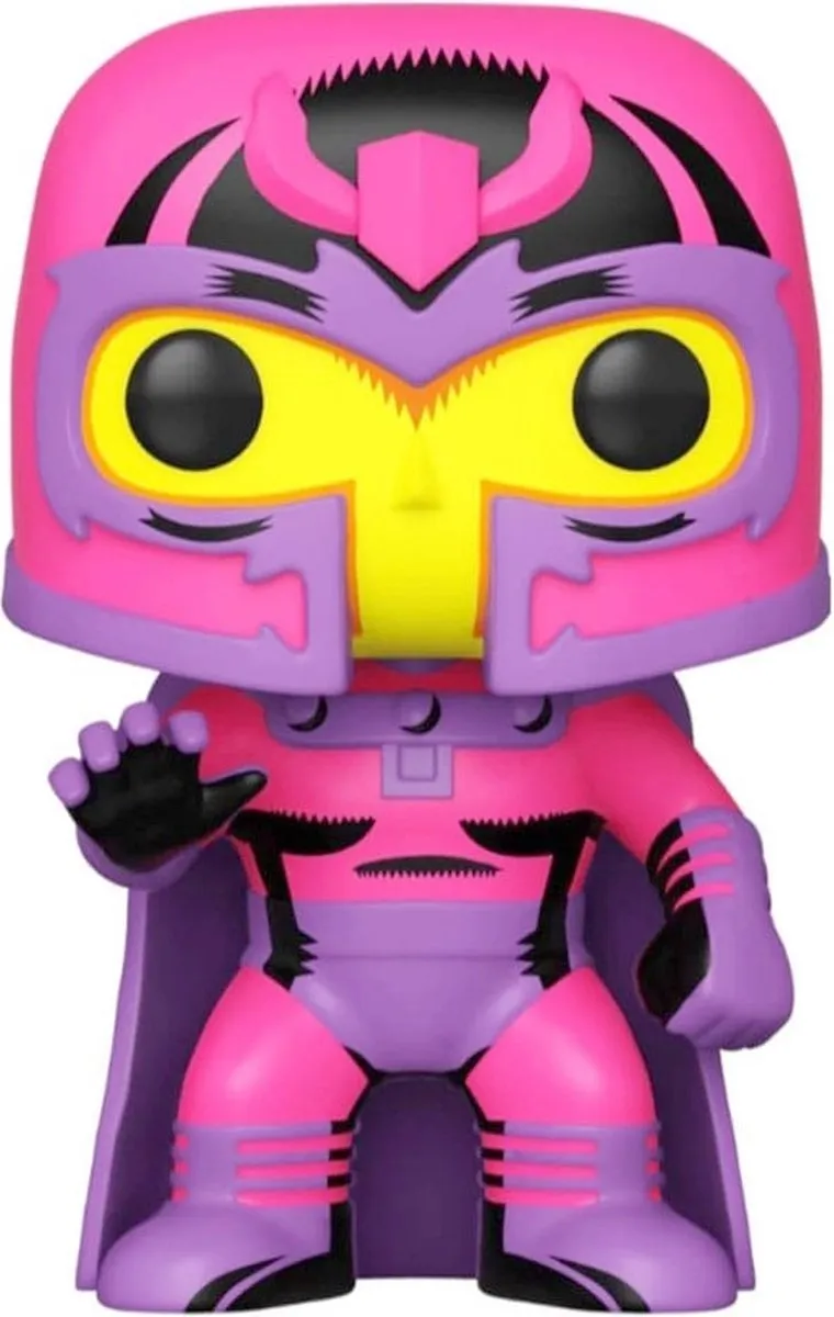 Marvel Funko POP! Black Light Magneto Exclusief 9cm