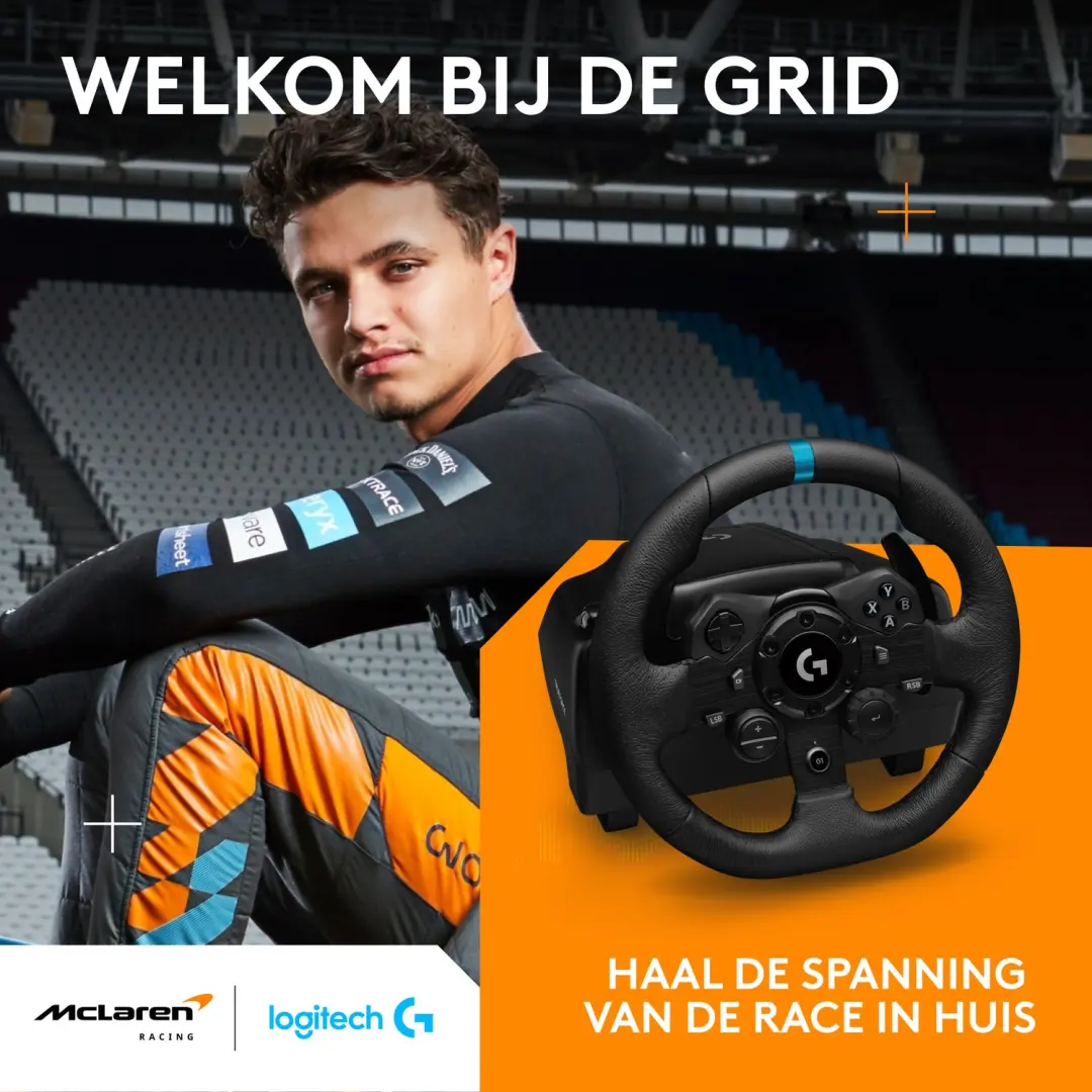Logitech G RS Wheel Hub 941-000248 Racestuur - 3 Pedalen - afbeelding 4 van 6
