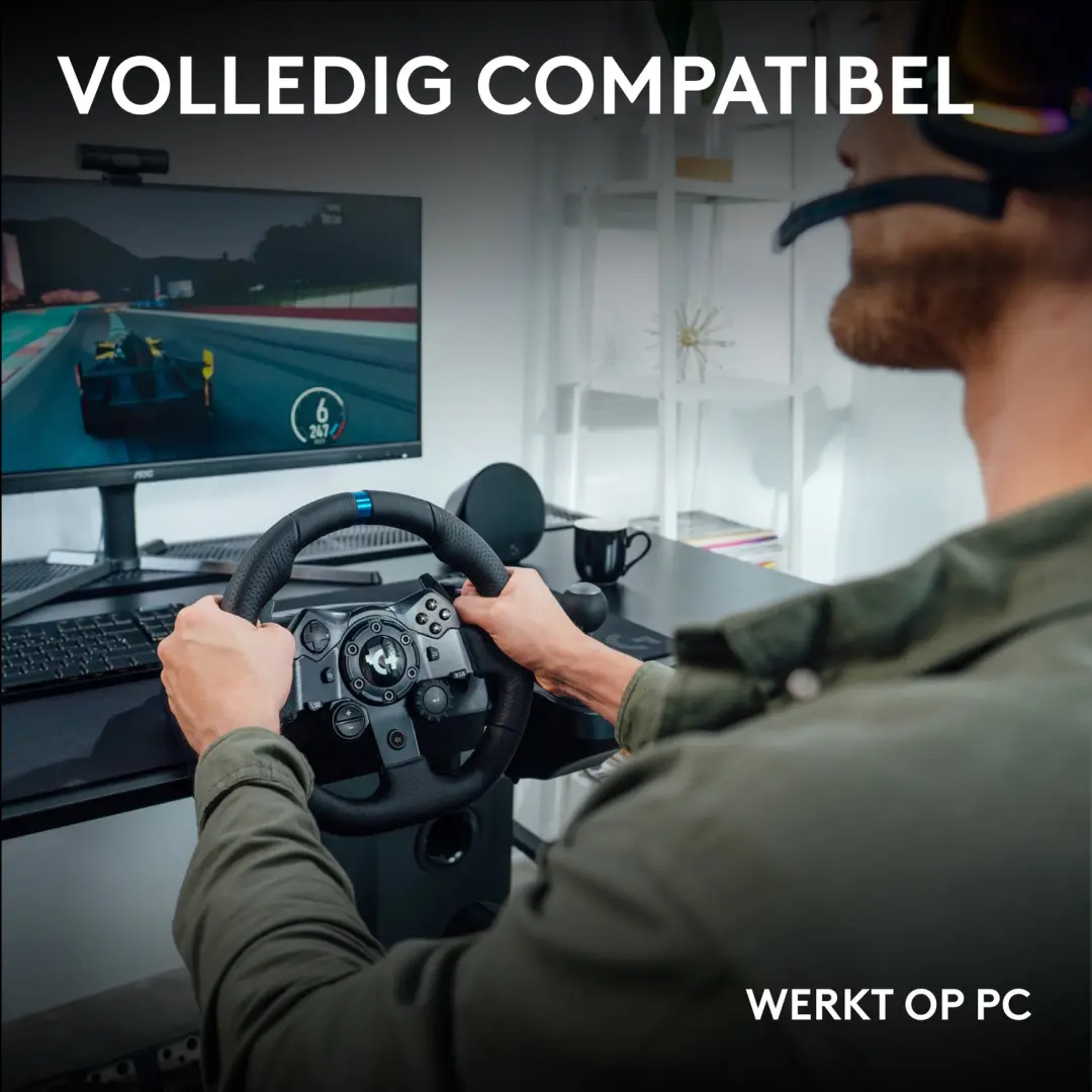 Logitech G RS Wheel Hub 941-000248 Racestuur - 3 Pedalen - afbeelding 3 van 6