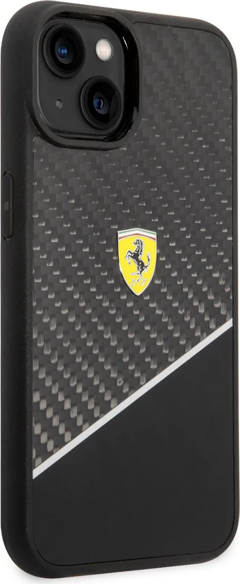 Ferrari iPhone 14 Plus Smartphonehoesje 3666339062576 - Zwart